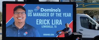 How Domino's Captured Local Market Attention Using A Digital Mobile Billboard